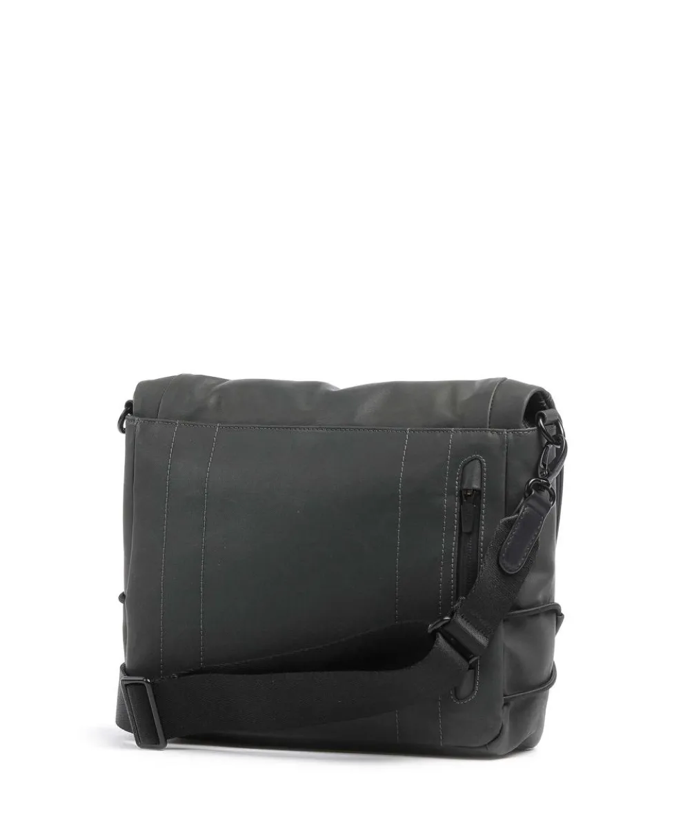 Japan Sendai Kuriertasche Bio-Baumwolle dunkelgrau