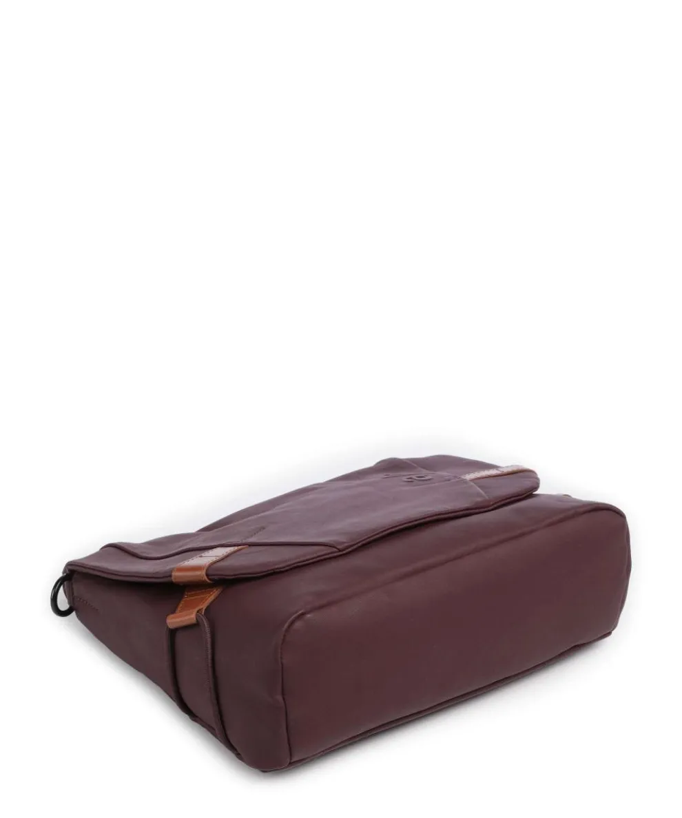 Japan Sendai Kuriertasche Bio-Baumwolle brombeer