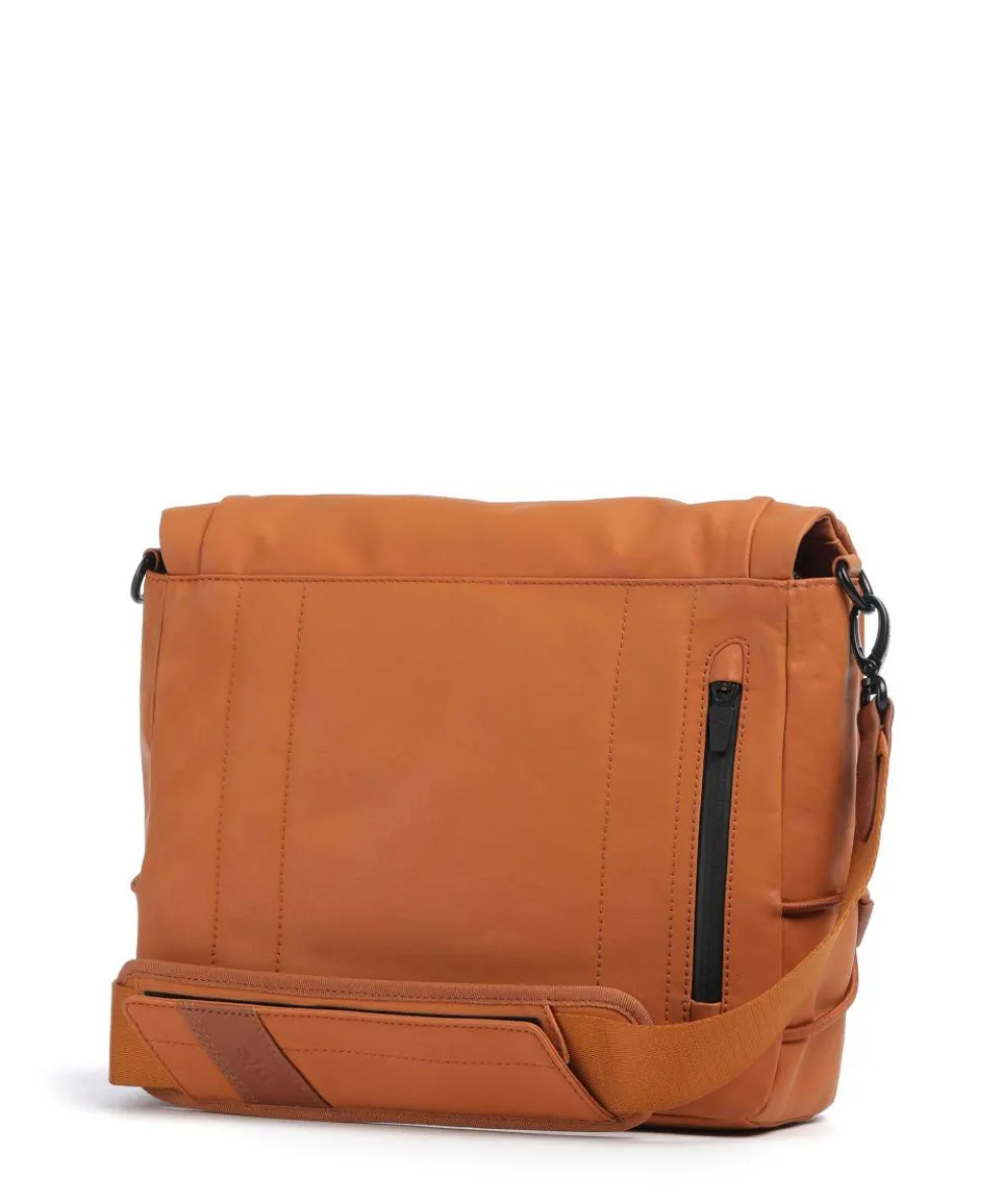 Japan Sendai Kuriertasche Bio-Baumwolle bernstein