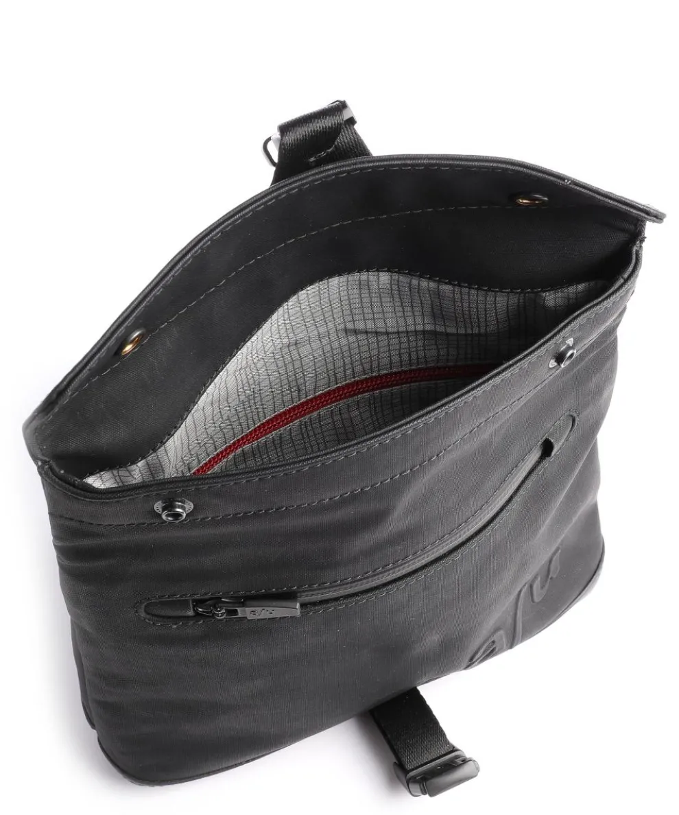 Japan Tsu Umhängetasche Canvas schwarz