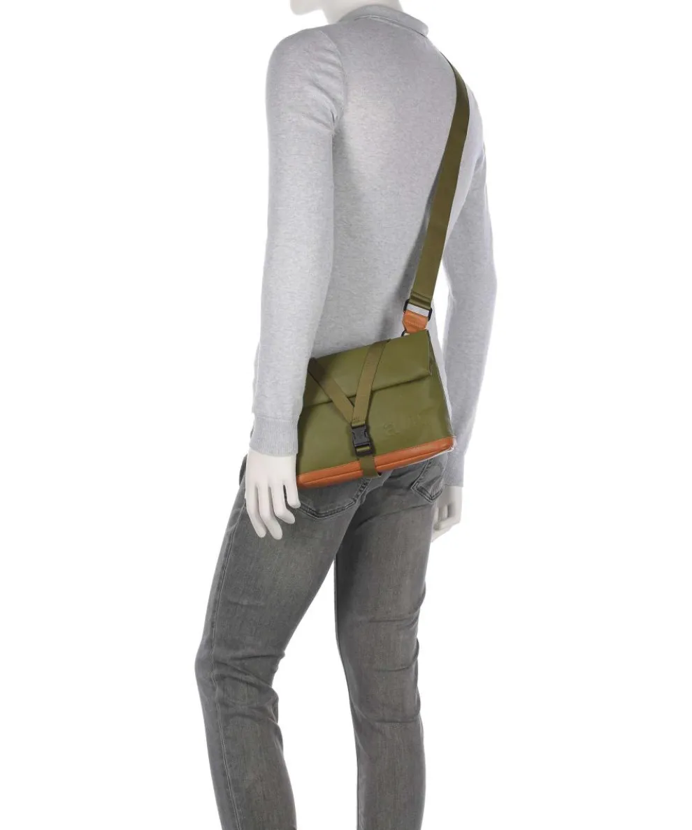 Japan Yao Umhängetasche Canvas olivgrün