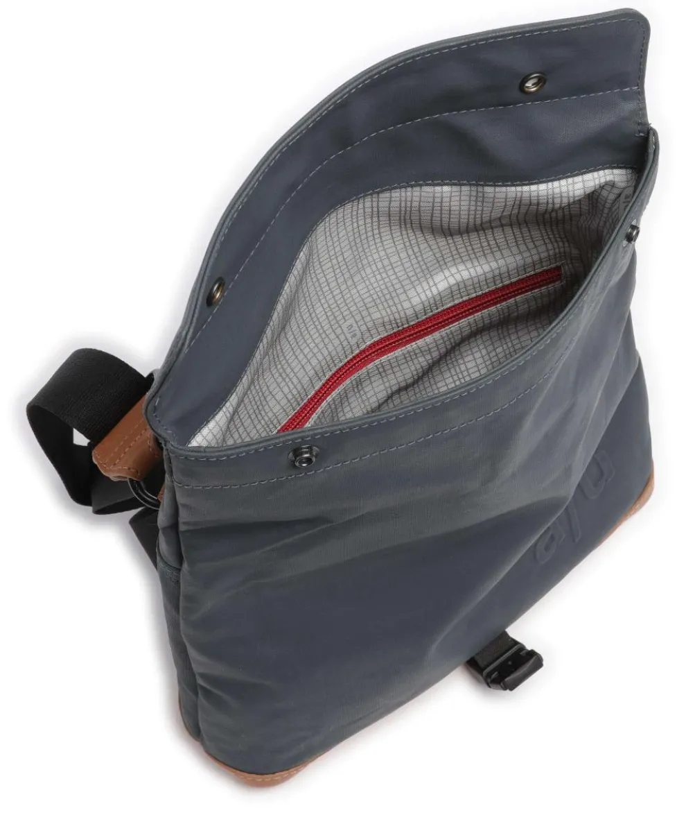 Japan Yao Umhängetasche Canvas blau/braun