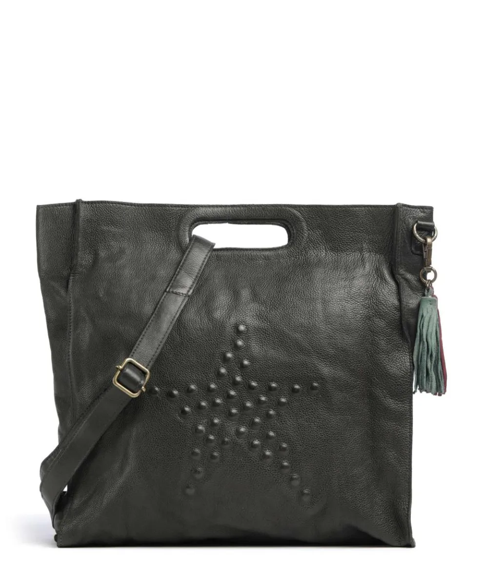 Sternbergstraße 1 Handtasche genarbtes Rindsleder khaki