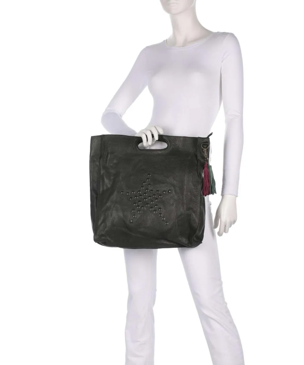 Sternbergstraße 1 Handtasche genarbtes Rindsleder khaki