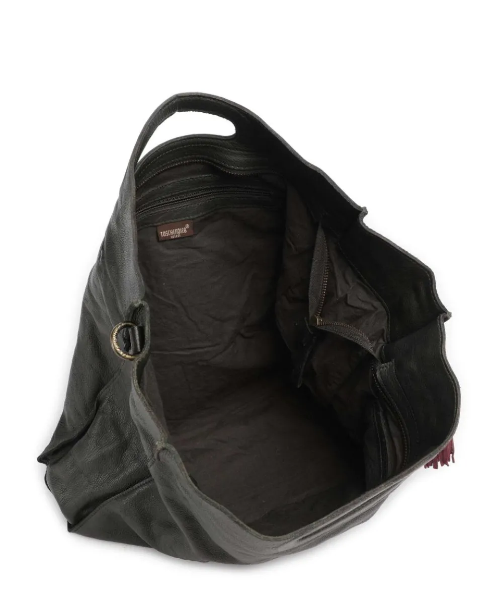 Sternbergstraße 1 Handtasche genarbtes Rindsleder khaki