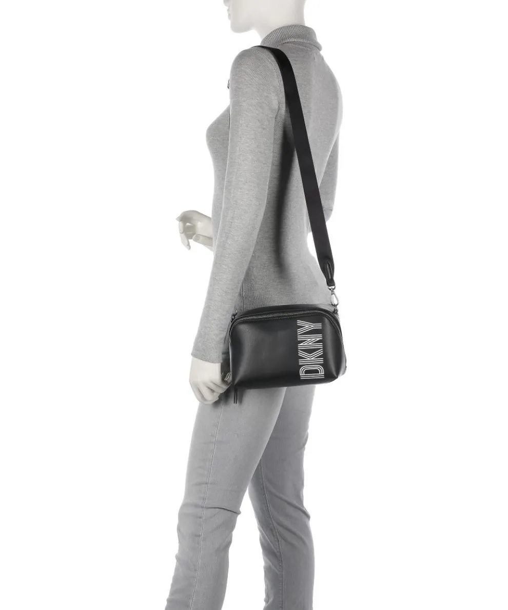 Tilly Umhängetasche Lederimitat schwarz