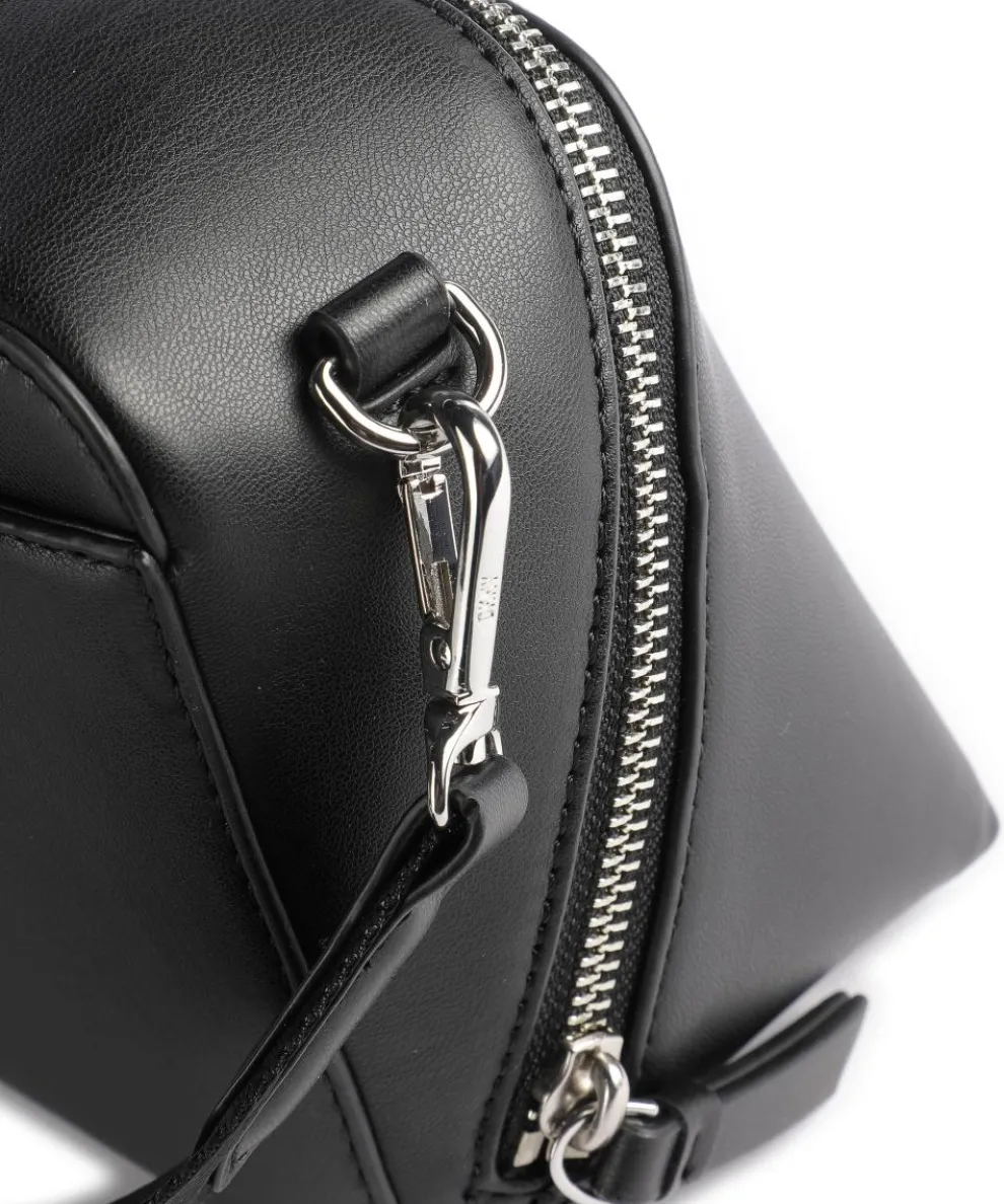 Tilly Umhängetasche Lederimitat schwarz