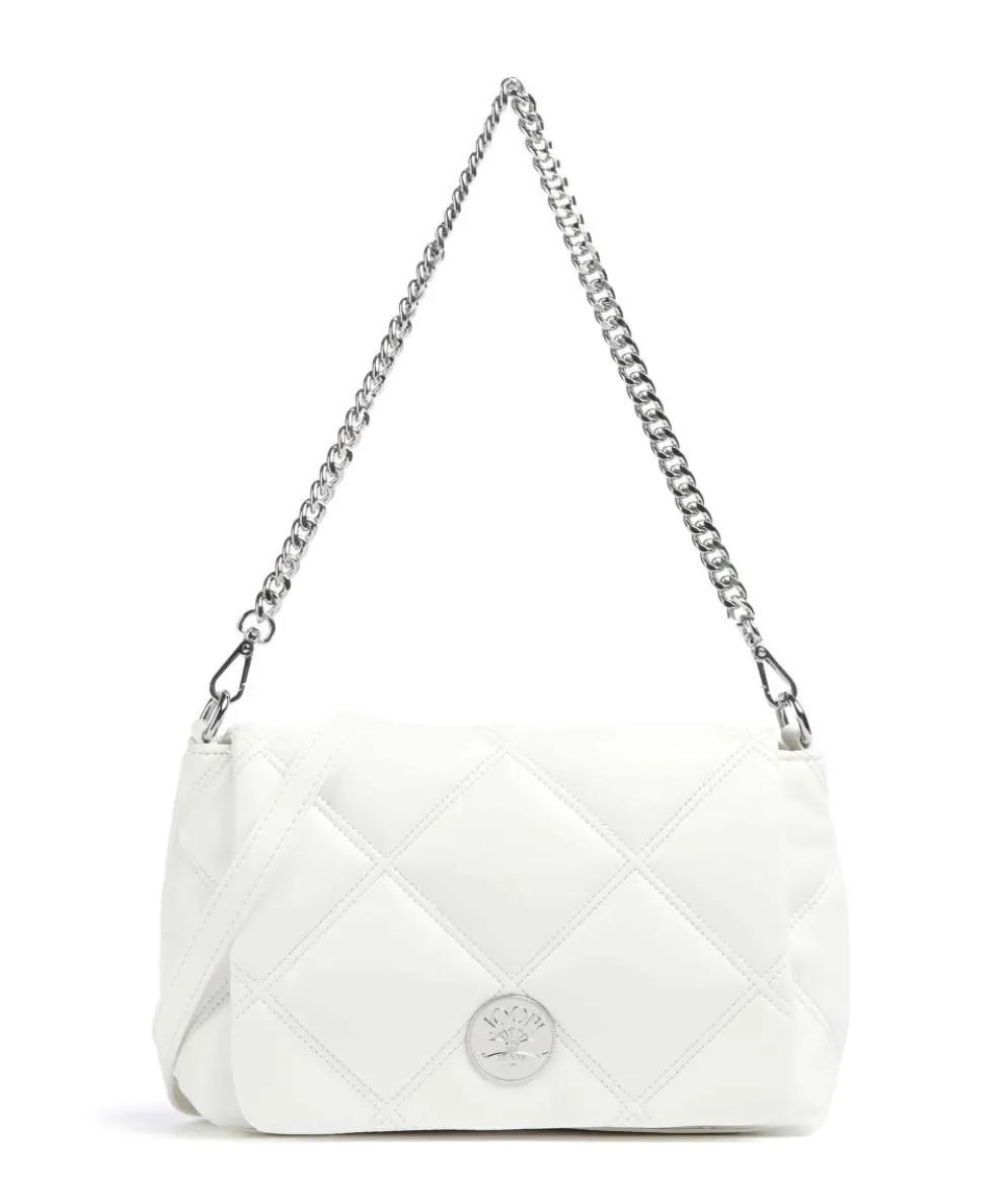 Jeans Confetto Solar Schultertasche Lederimitat weiß