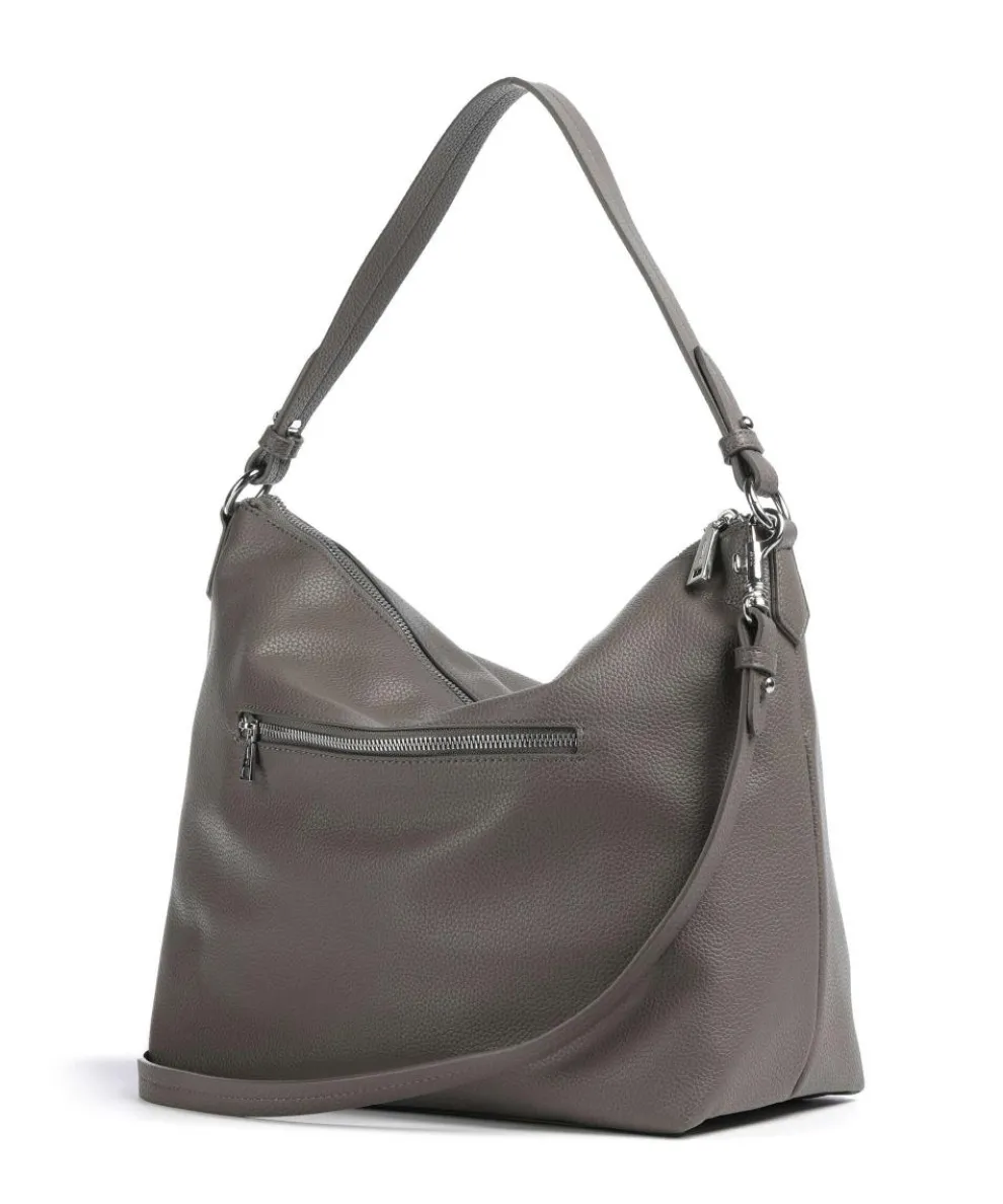 Jeans Lettera 1.0 Dalia Beuteltasche Lederimitat dunkelgrau