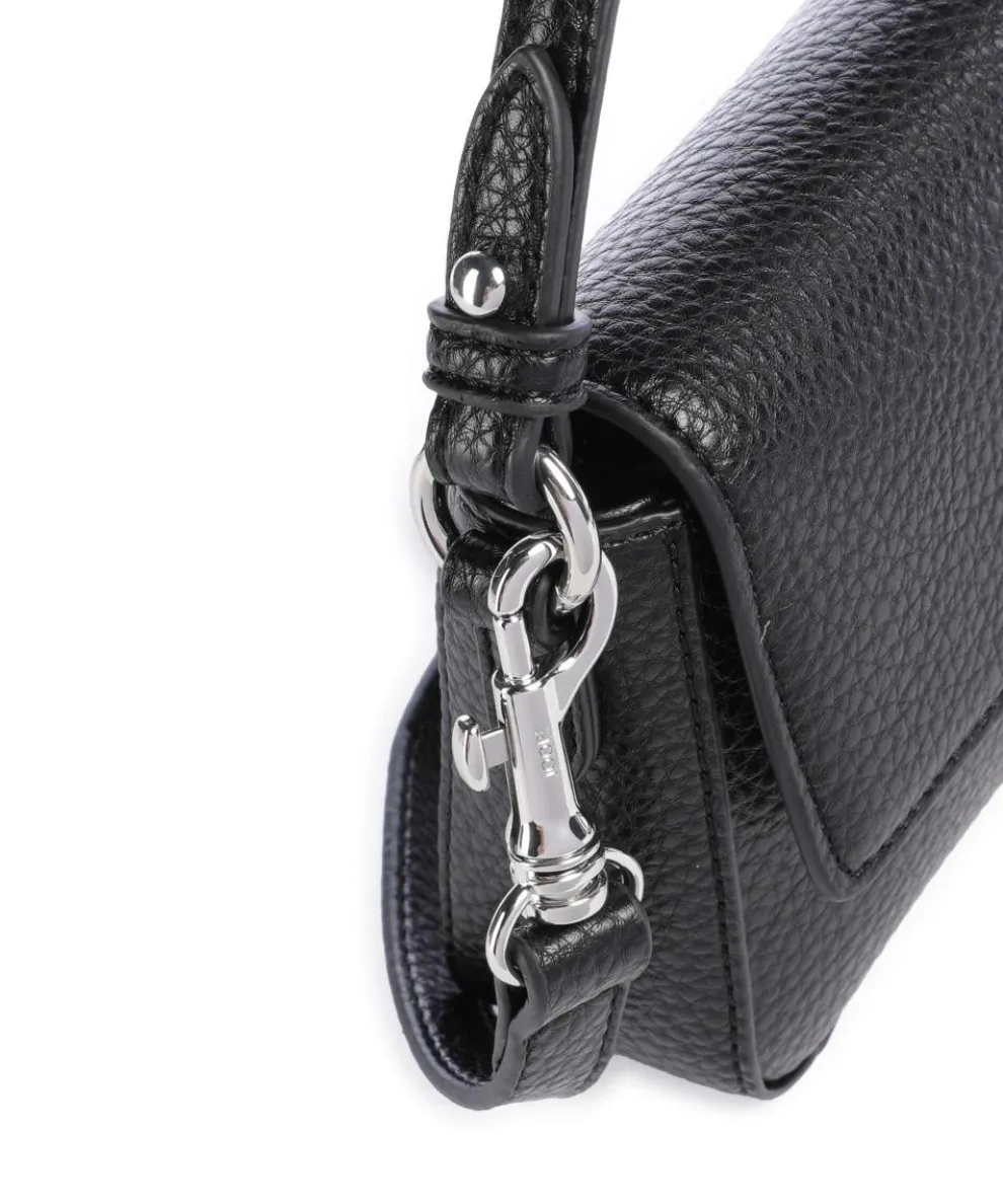 Jeans Principale Nil Schultertasche Lederimitat schwarz