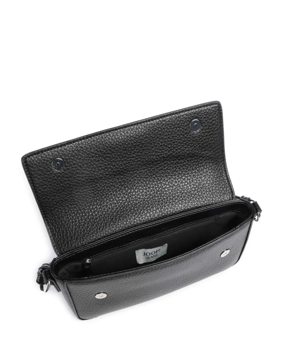 Jeans Principale Nil Schultertasche Lederimitat schwarz