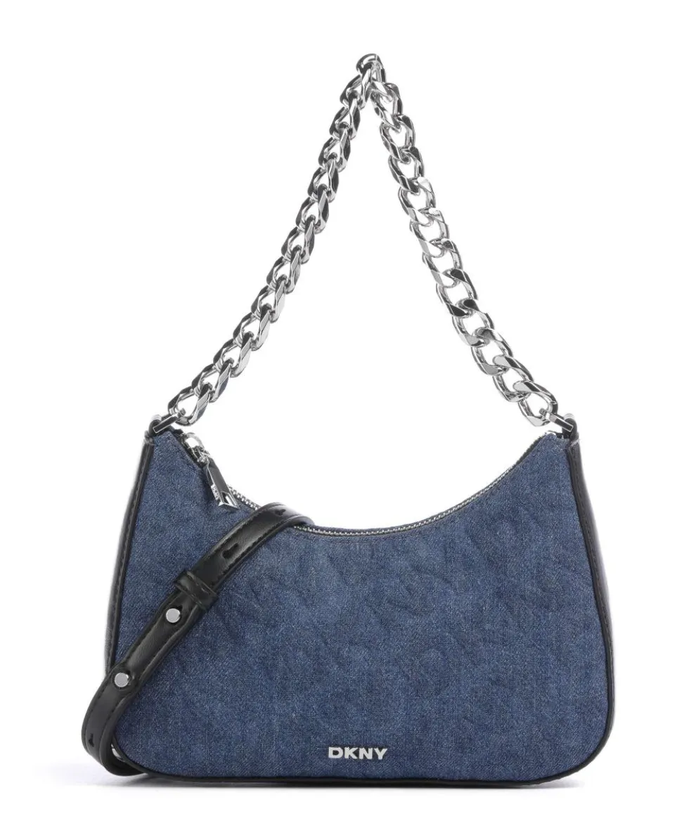 Jenna Schultertasche Baumwolle dunkelblau