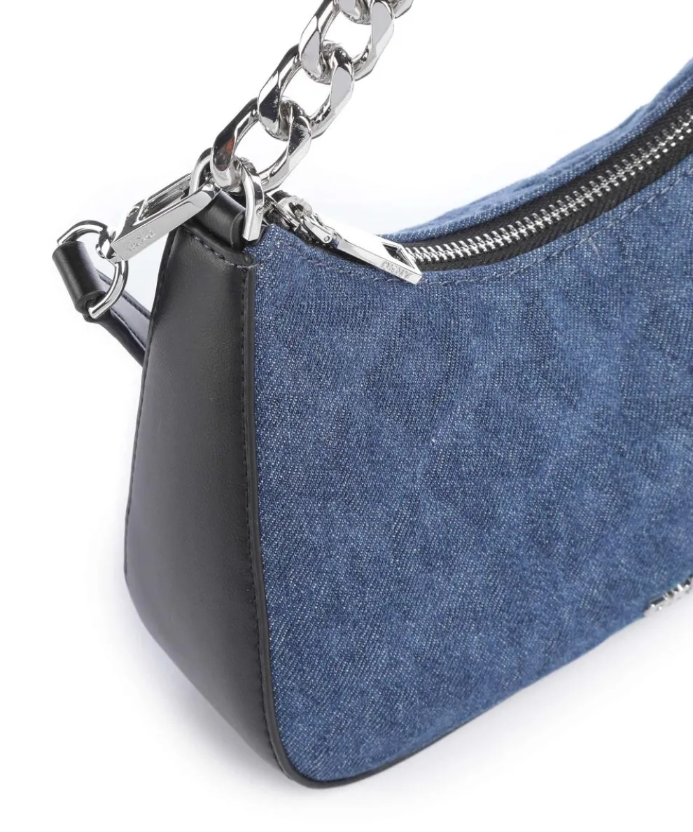 Jenna Schultertasche Baumwolle dunkelblau