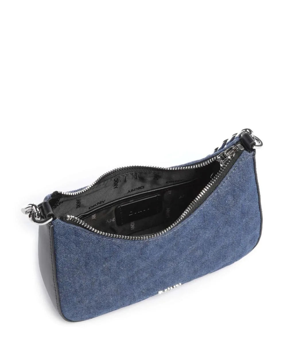 Jenna Schultertasche Baumwolle dunkelblau