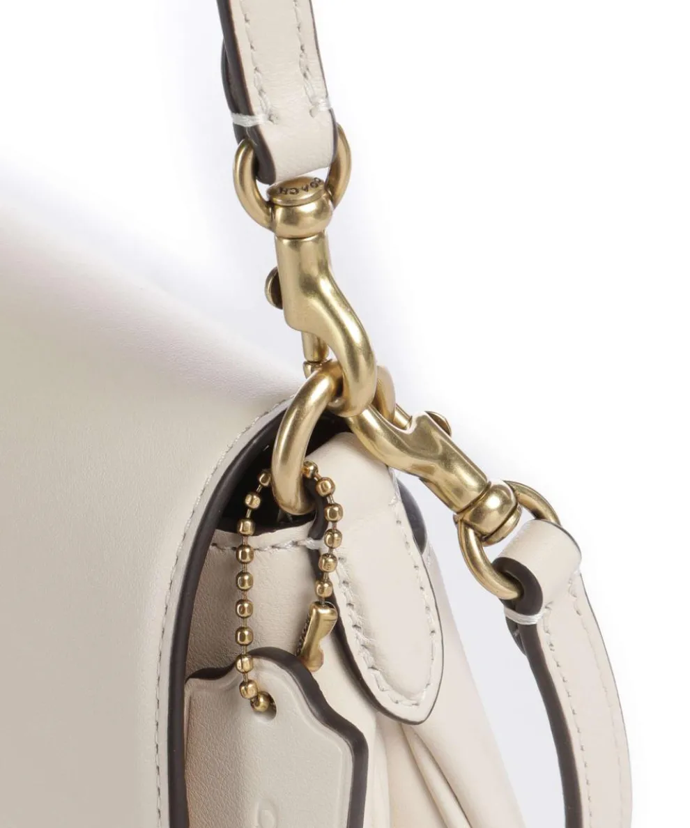 Jet Schultertasche fein genarbtes Rindsleder elfenbein