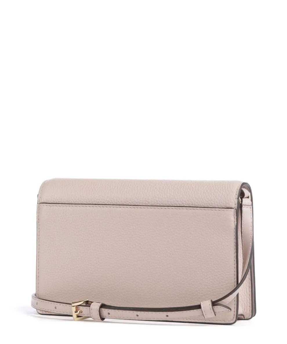 Jet Set Medium Umhängetasche genarbtes Rindsleder altrosa