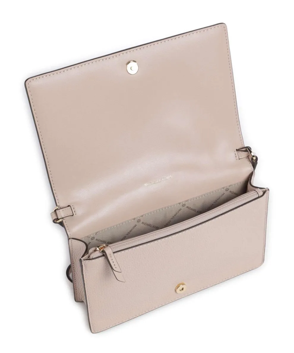 Jet Set Medium Umhängetasche genarbtes Rindsleder altrosa