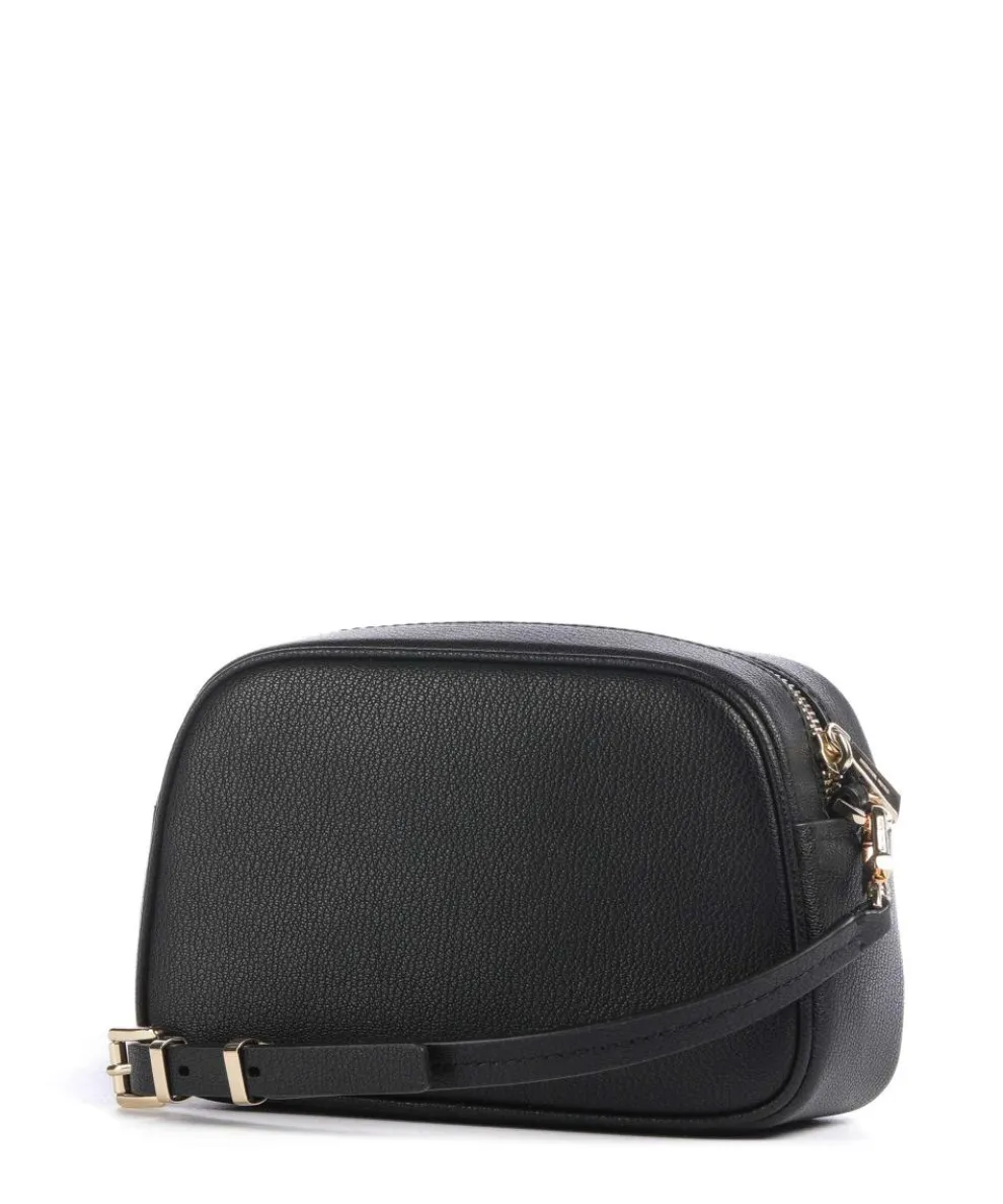 Jet Set Small Umhängetasche genarbtes Rindsleder schwarz