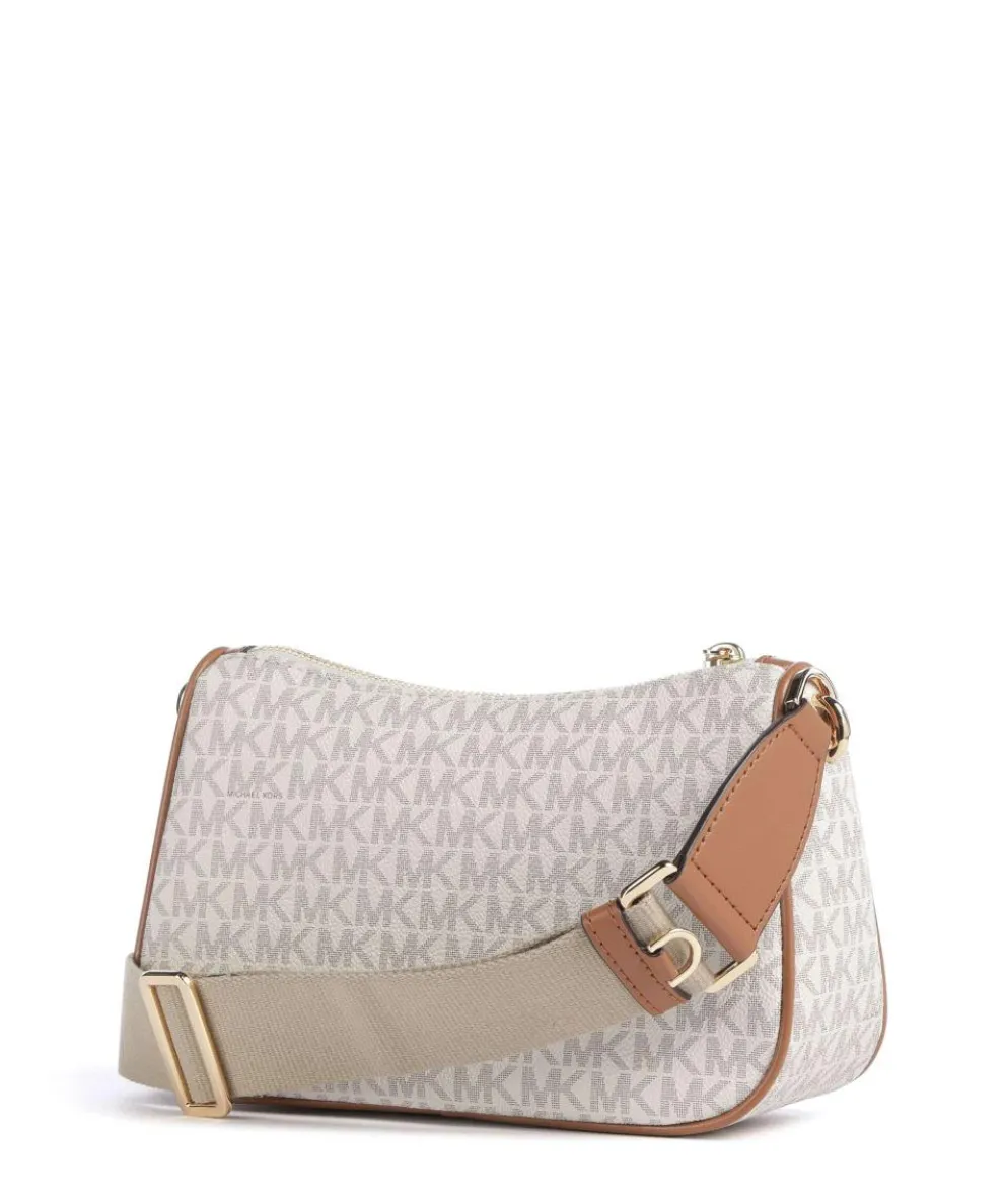 Jet Set Umhängetasche Canvas elfenbein