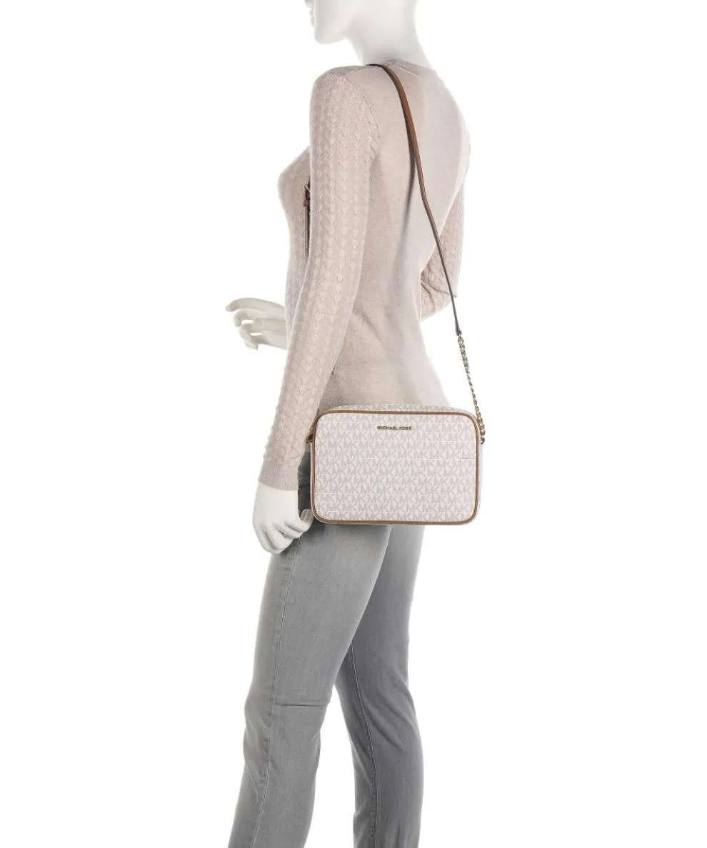 Jet Set Umhängetasche Canvas elfenbein