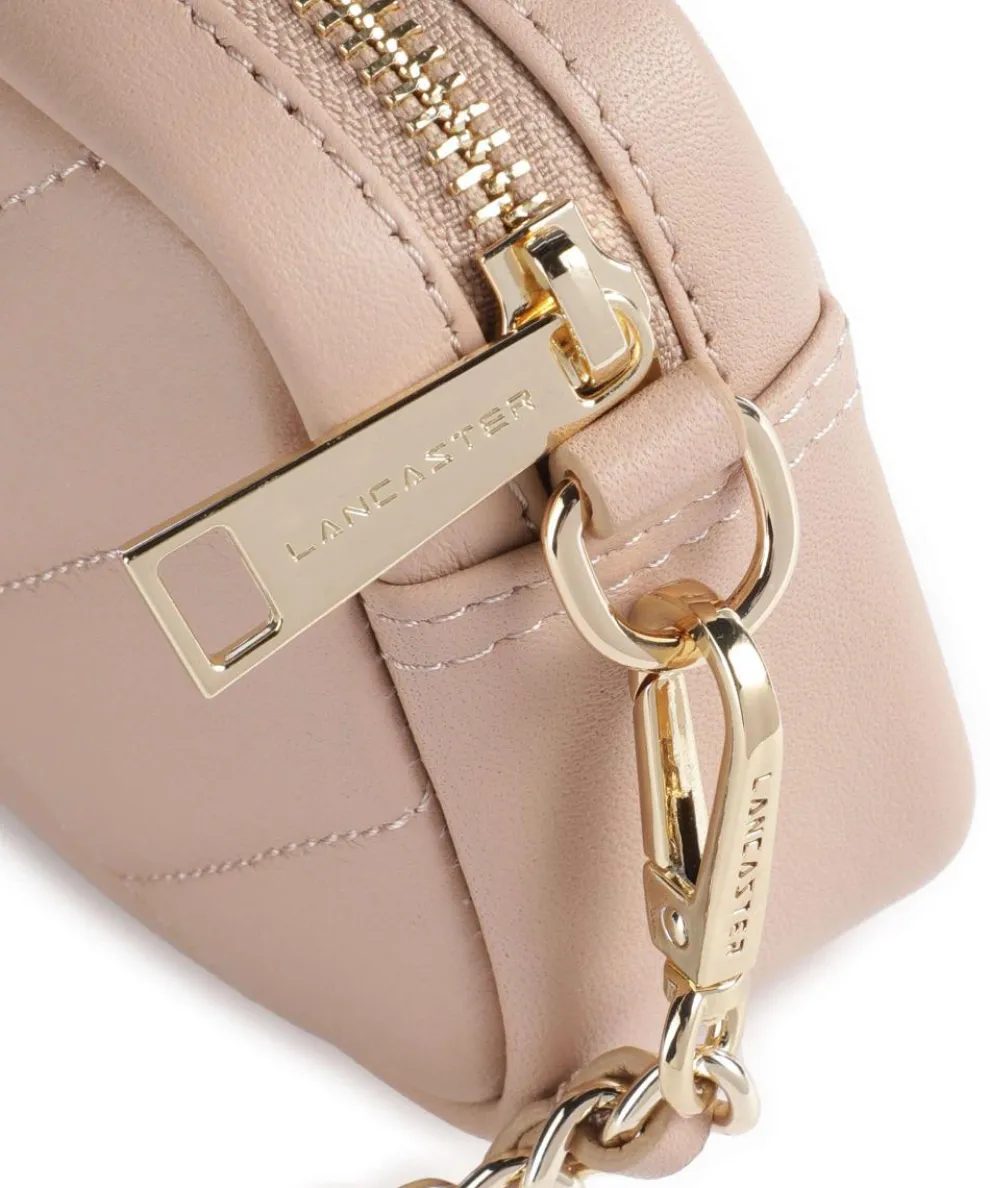 Soft Matelassé Umhängetasche weiches Rindsleder altrosa