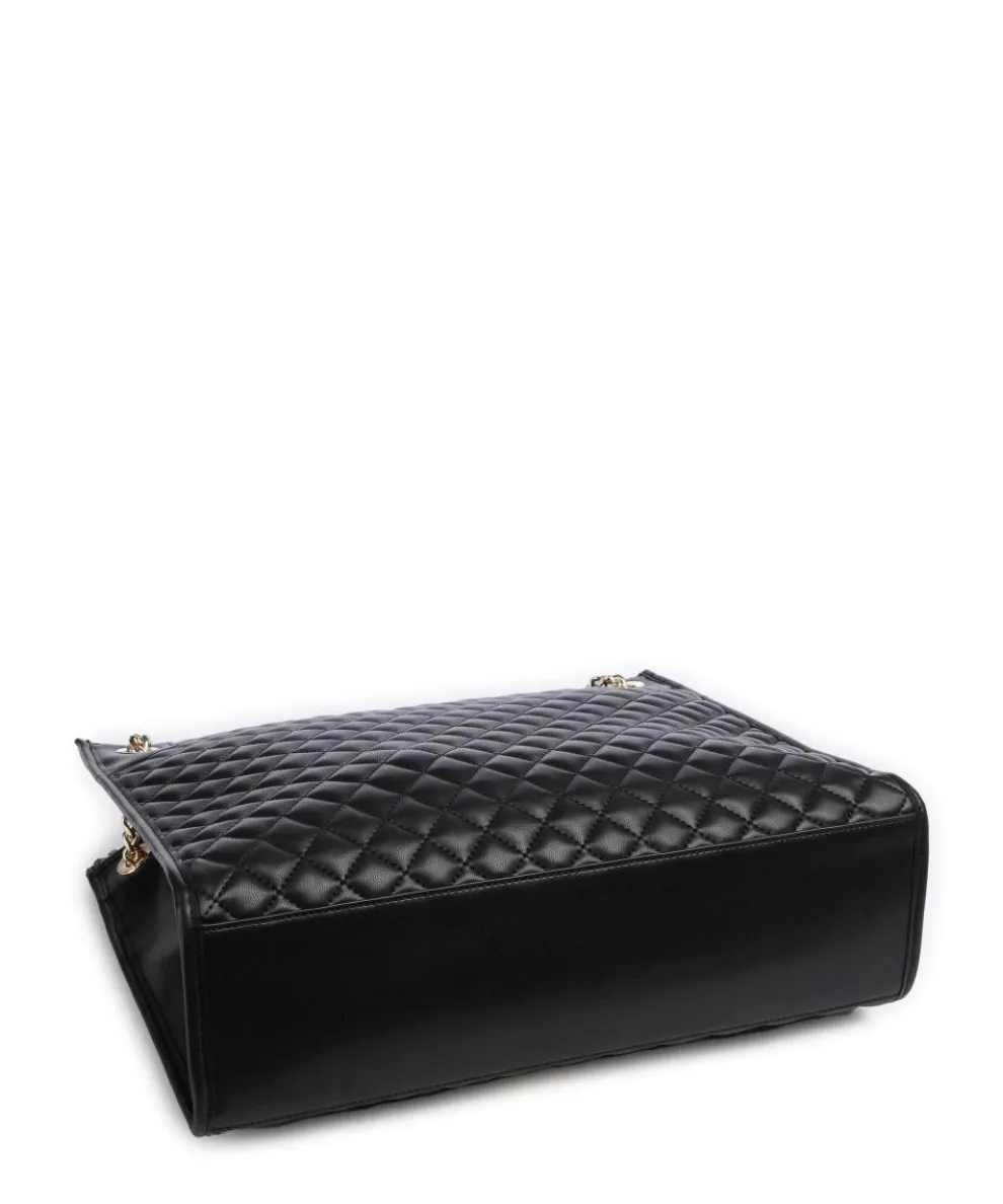 BACCENT Shopper Lederimitat schwarz