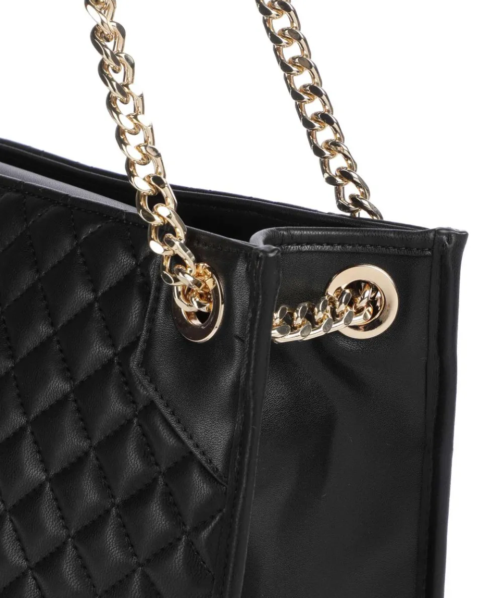 BACCENT Shopper Lederimitat schwarz