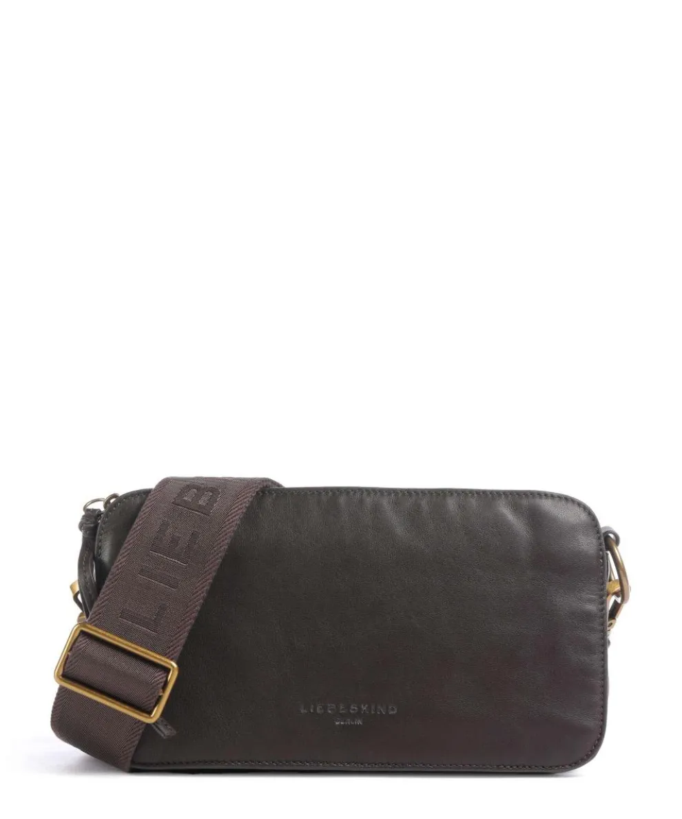 Clarice Sheep Natural Umhängetasche Schafsleder dunkelbraun