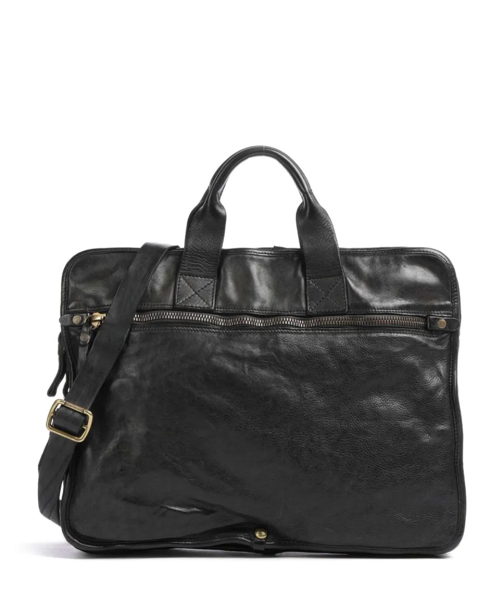 Aktentasche genarbtes Rindsleder schwarz