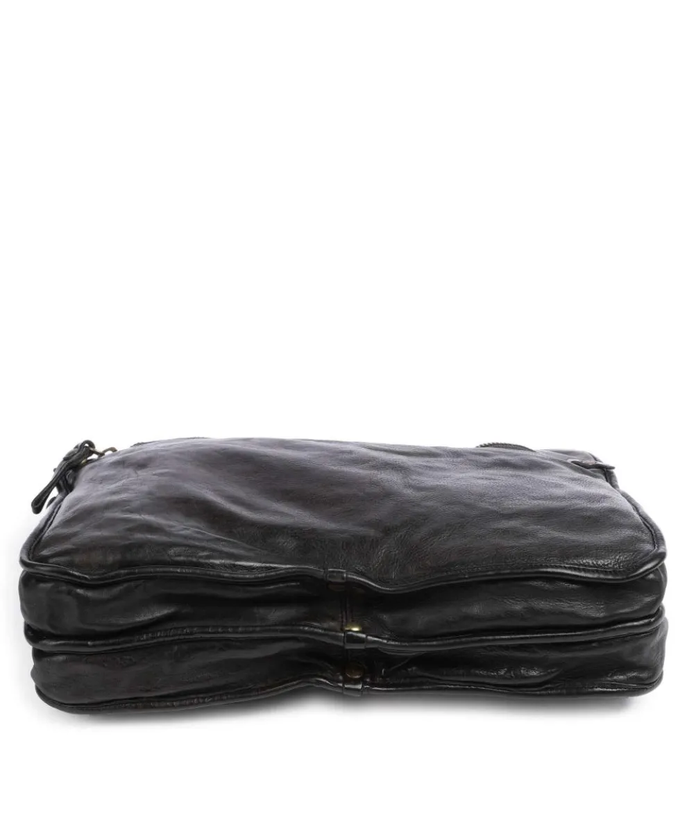 Aktentasche genarbtes Rindsleder schwarz