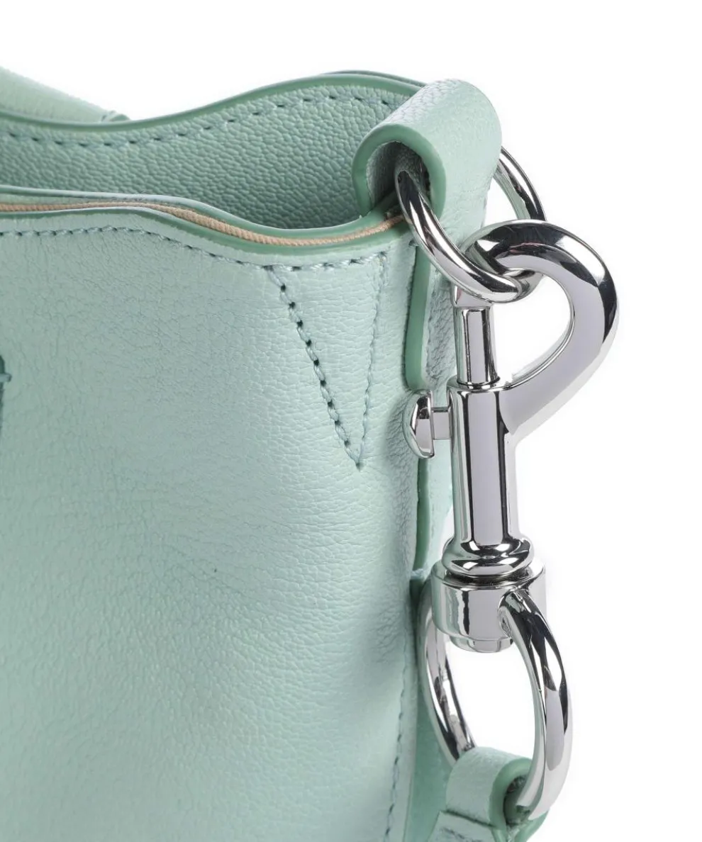 Joan Umhängetasche genarbtes Ziegenleder mintgrün
