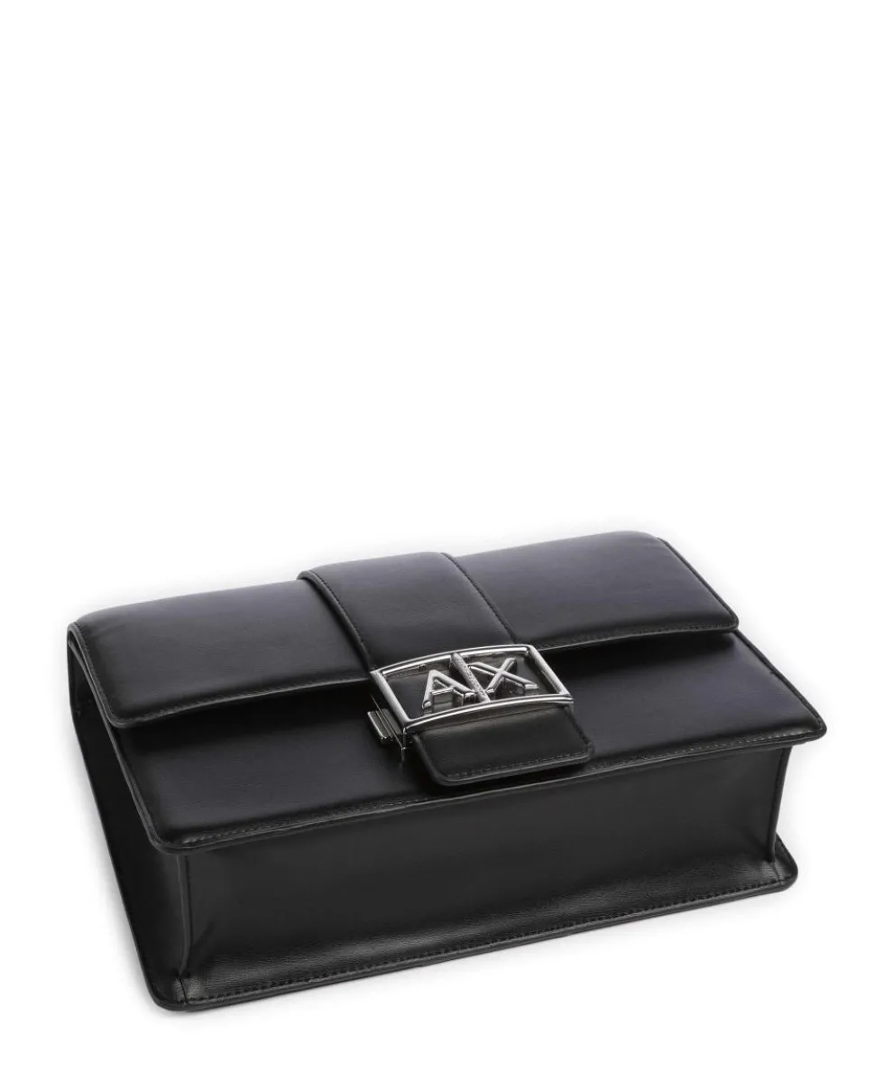 Jodie M Schultertasche Lederimitat schwarz