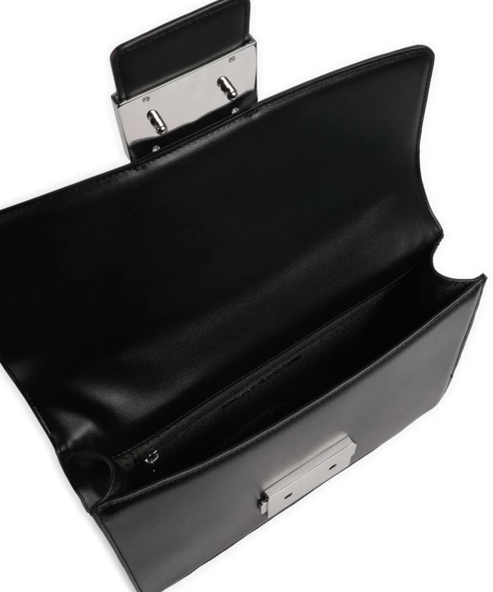 Jodie M Schultertasche Lederimitat schwarz