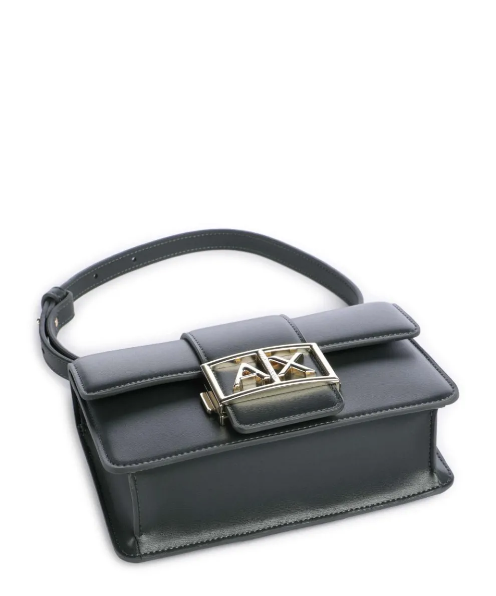 Jodie S Schultertasche Lederimitat dunkelgrün