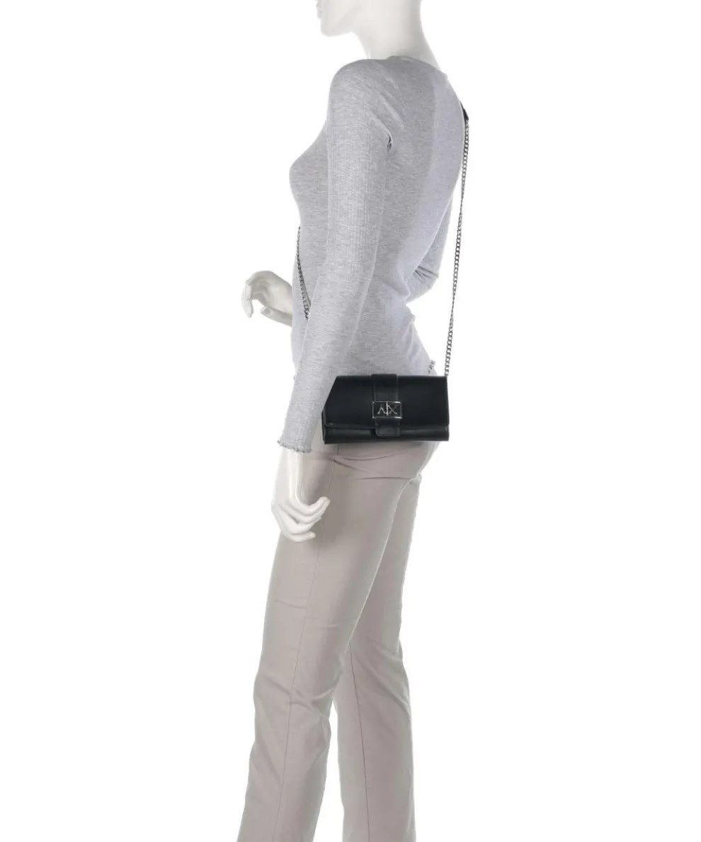 Jodie Umhängetasche Lederimitat schwarz