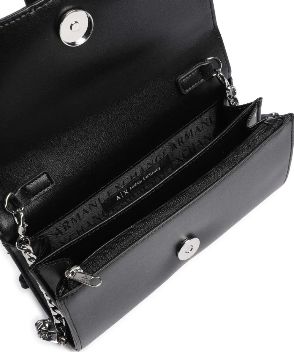 Jodie Umhängetasche Lederimitat schwarz