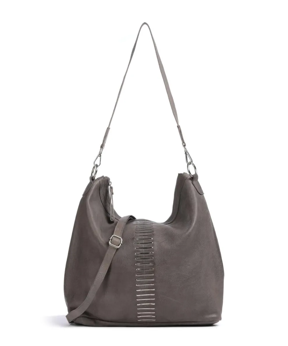 Johannesgasse 2 Beuteltasche genarbtes Rindsleder taupe