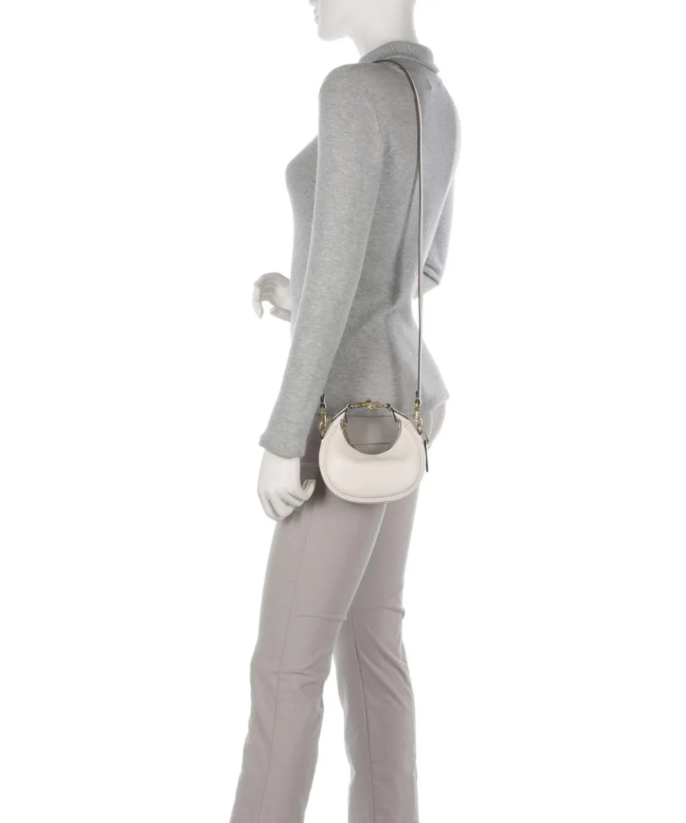 Jonie Umhängetasche fein genarbtes Leder elfenbein