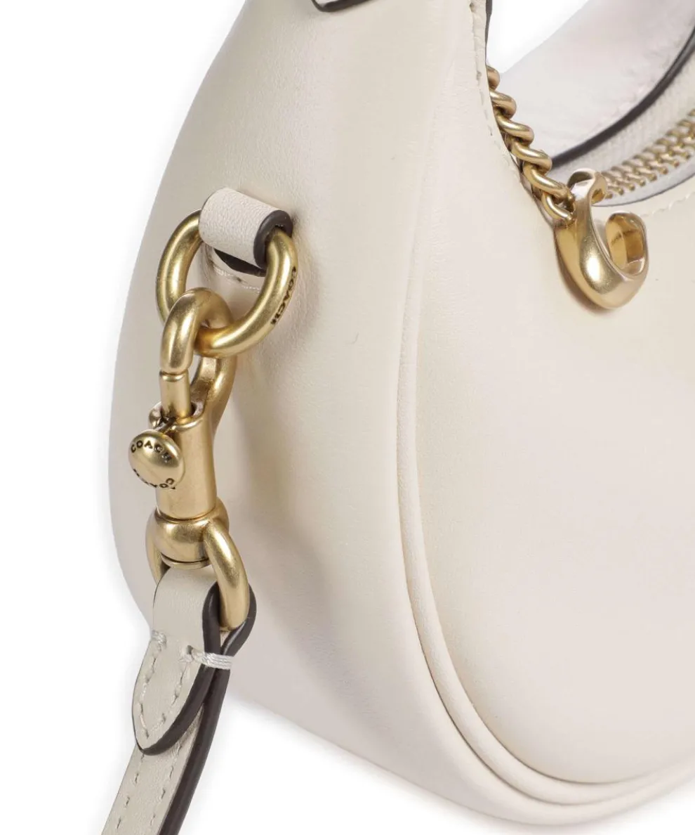 Jonie Umhängetasche fein genarbtes Leder elfenbein