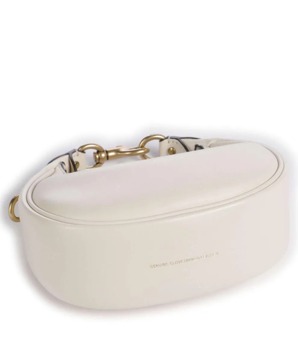 Jonie Umhängetasche fein genarbtes Leder elfenbein