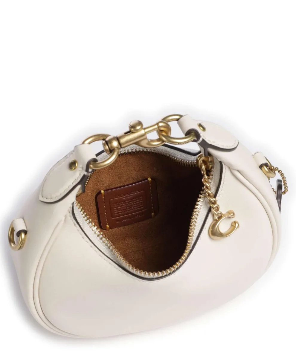 Jonie Umhängetasche fein genarbtes Leder elfenbein