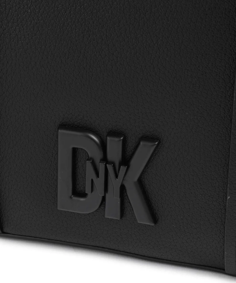 Milano Seventh Avenue Shopper genarbtes Rindsleder schwarz