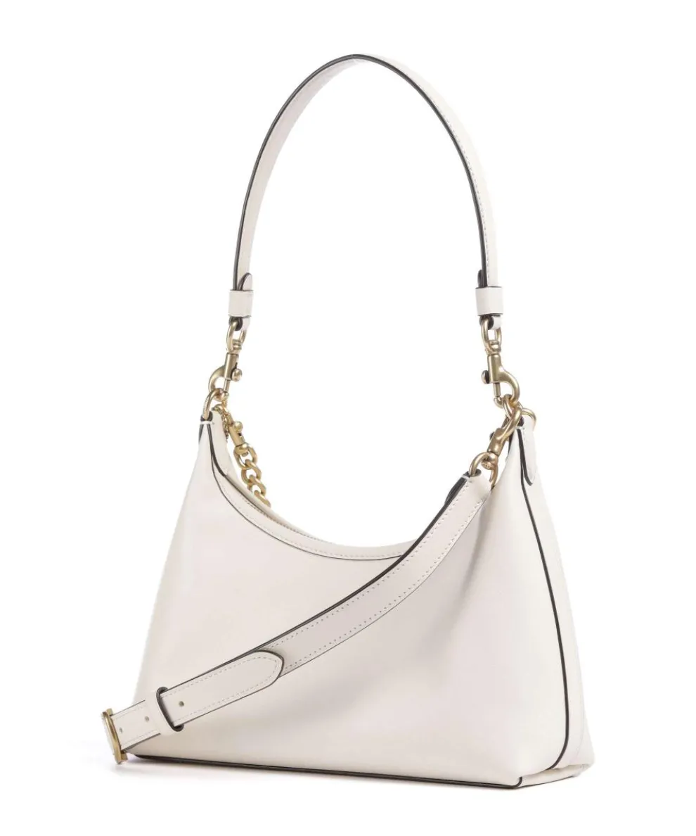 Juliet 25 Schultertasche Rindsleder weiß