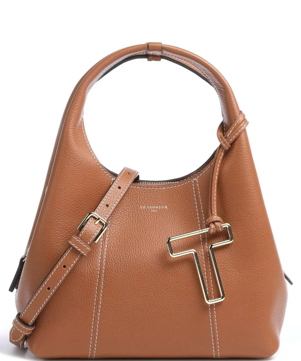 Juliette Handtasche genarbtes Leder tan