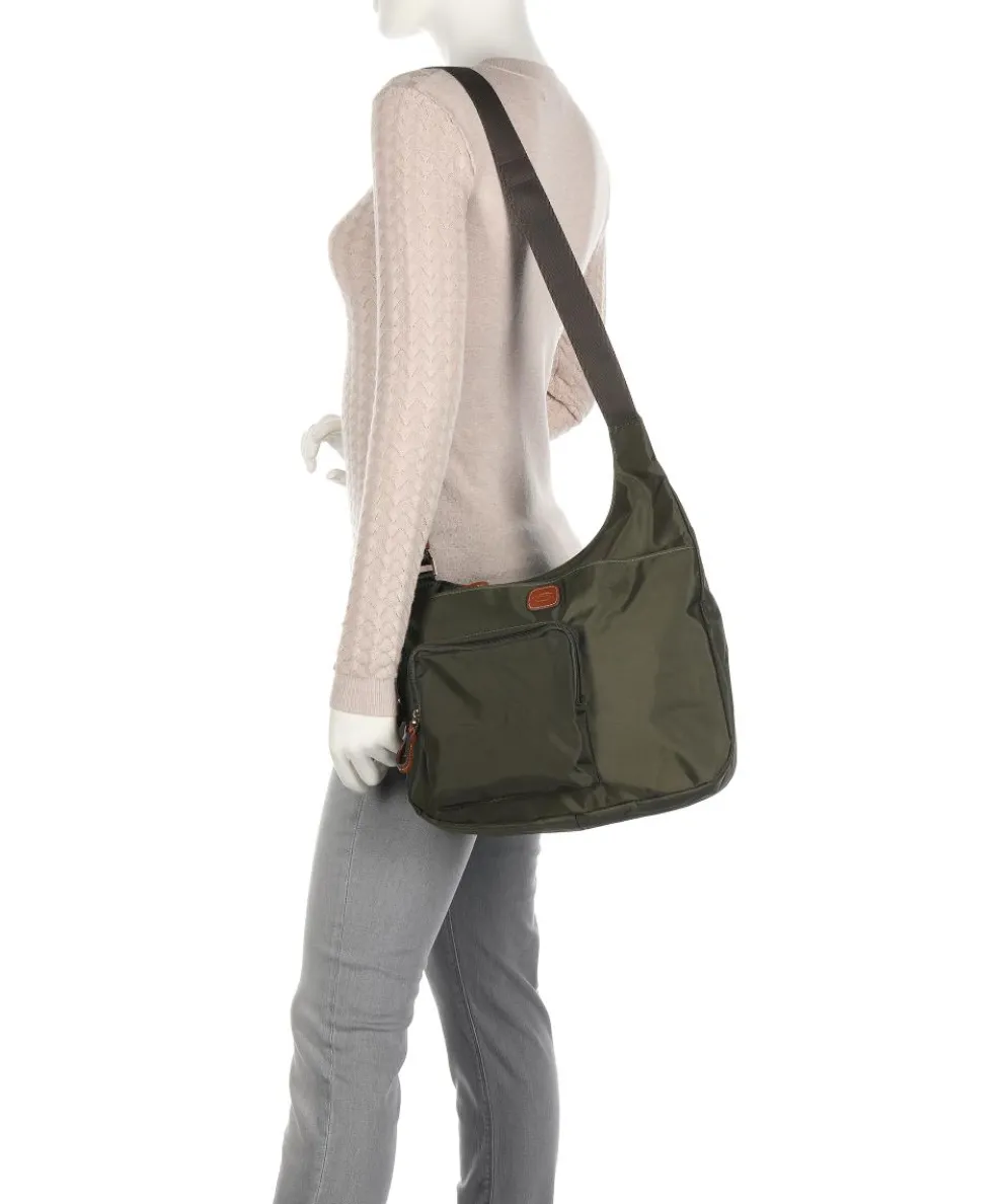 X-Collection Schultertasche Polyamide olivgrün