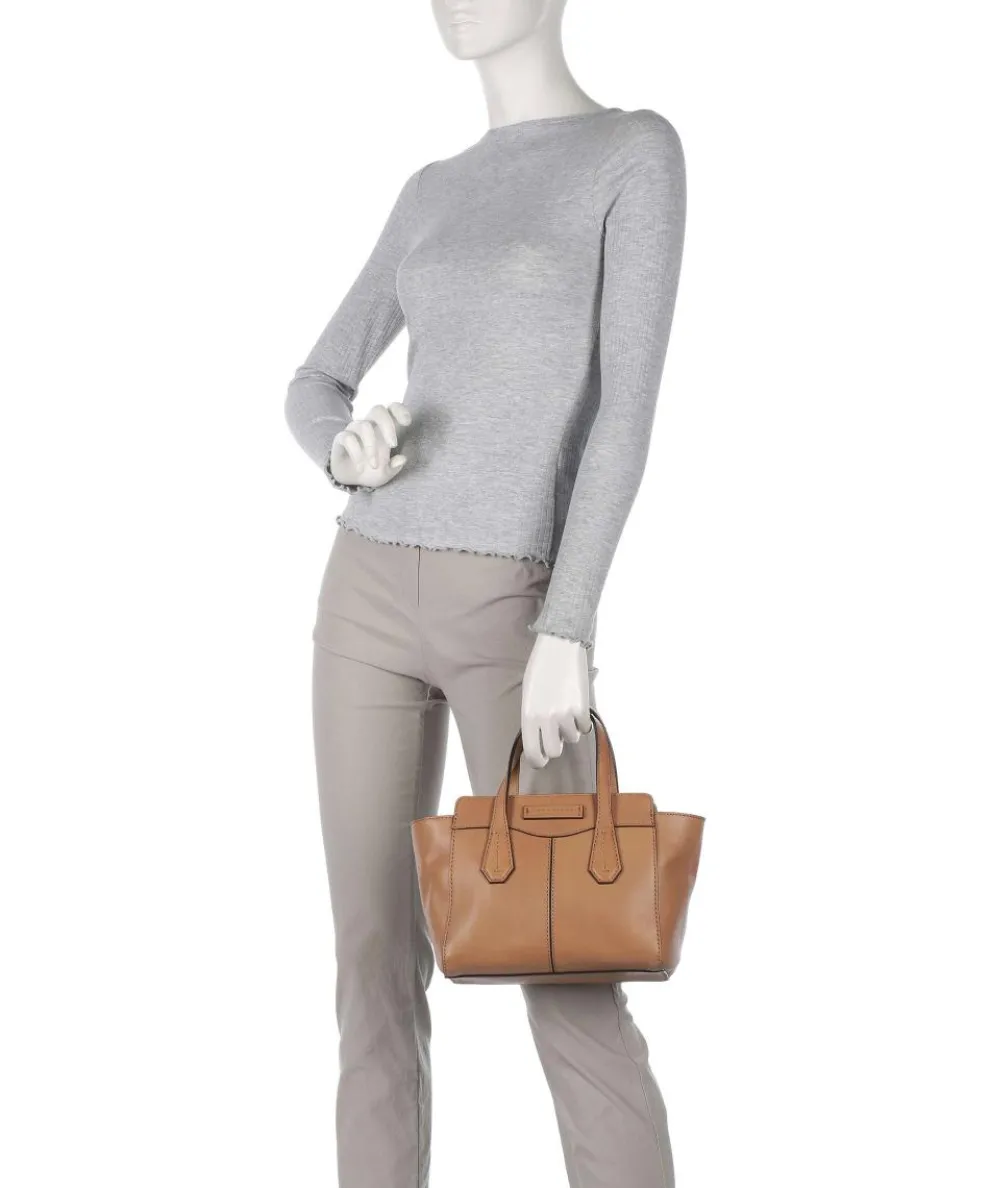 Gloria Handtasche Rindsleder hellbraun