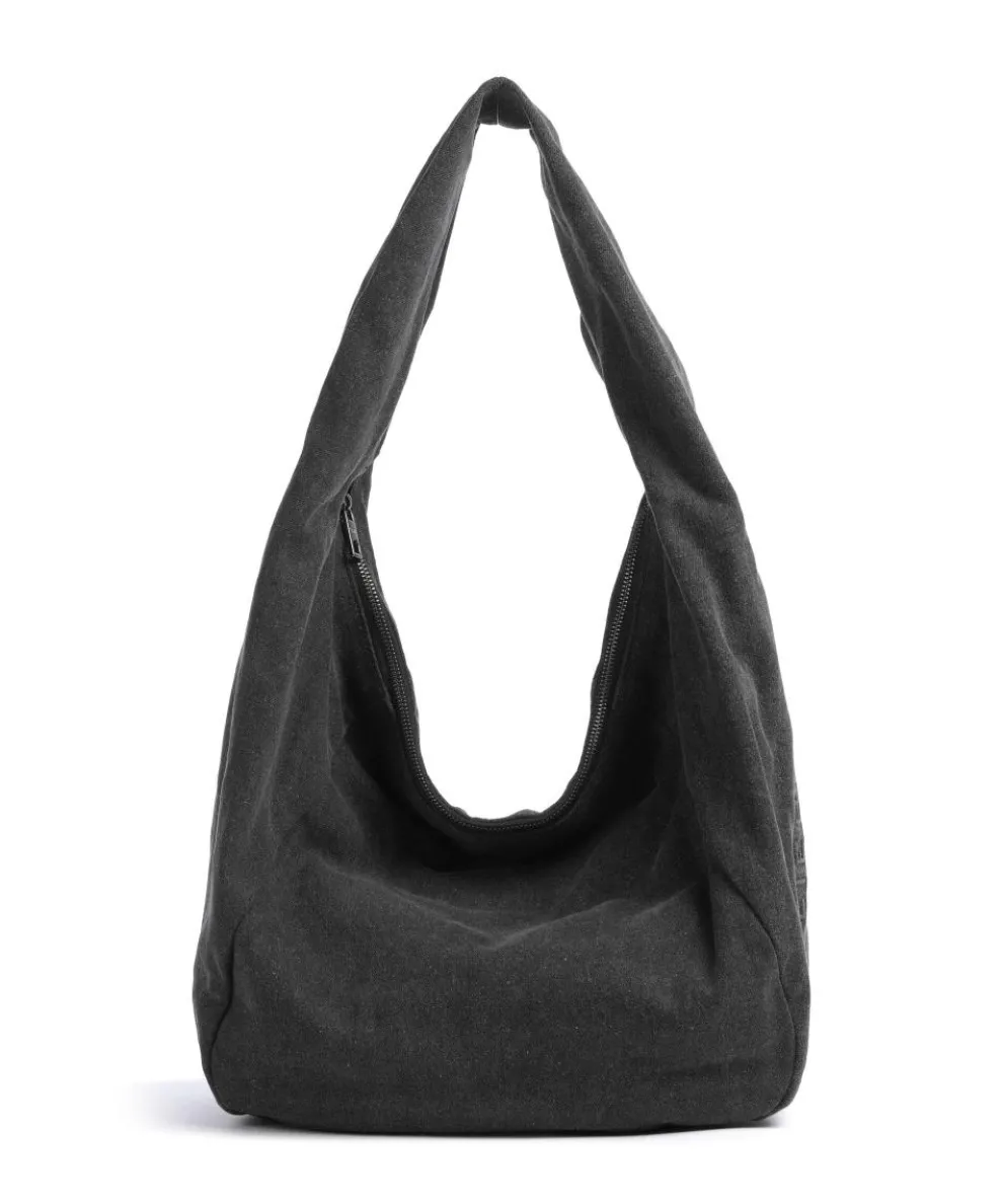 Farrah Denim L Beuteltasche Baumwolle schwarz