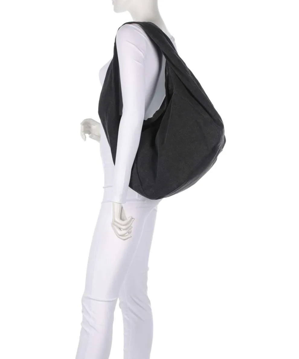 Farrah Denim L Beuteltasche Baumwolle schwarz