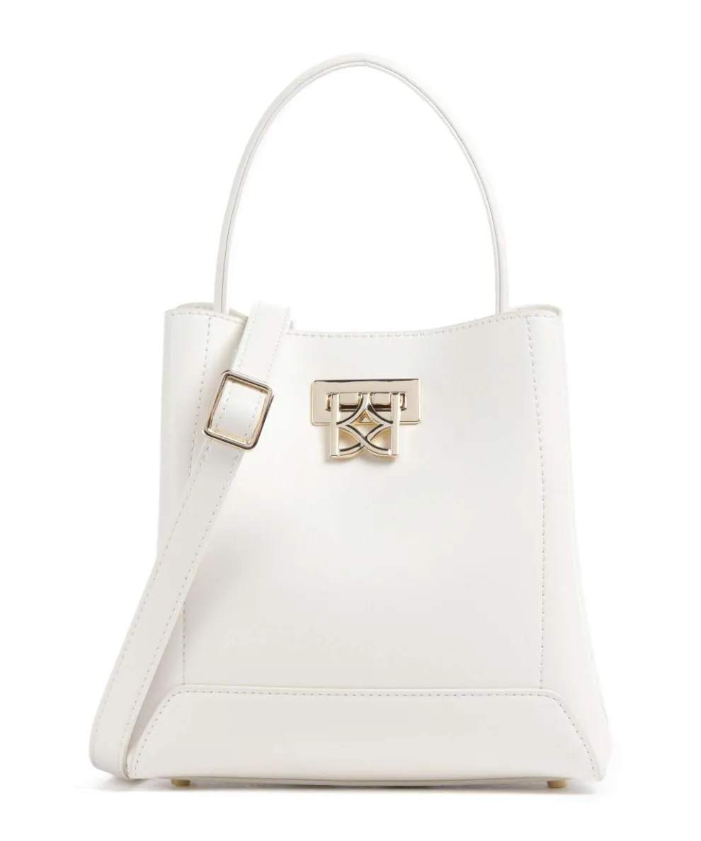 Laurie S Handtasche fein genarbtes Rindsleder creme