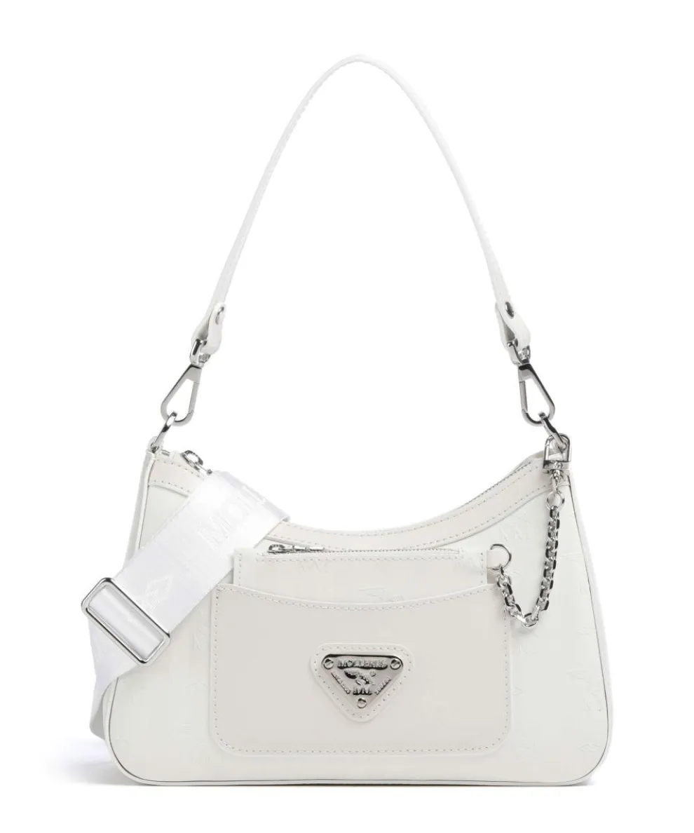 Vinerus Castiel Schultertasche Canvas weiß